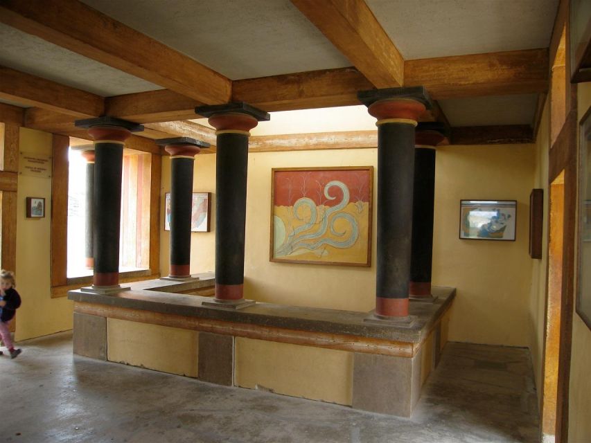 Knossos Palace & Heraklion Full-Day Tour from Chania Area - Transport, guides, and the pace of the day