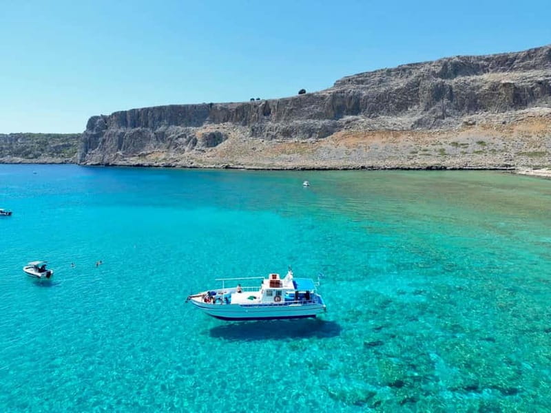 Kolymbia: Day Cruise to Lindos with 2 swimming stops - Booking, cost, and useful preparation