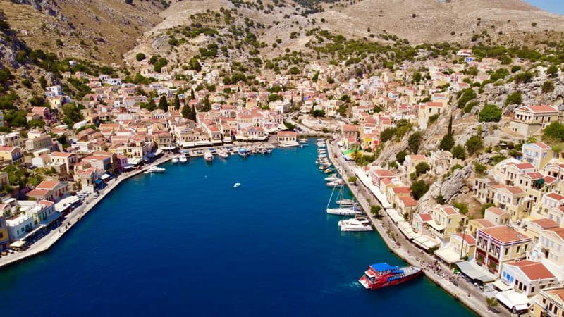 Kolymbia: High-Speed Boat to Symi Island & St George's Bay - St George’s Bay and the return swim