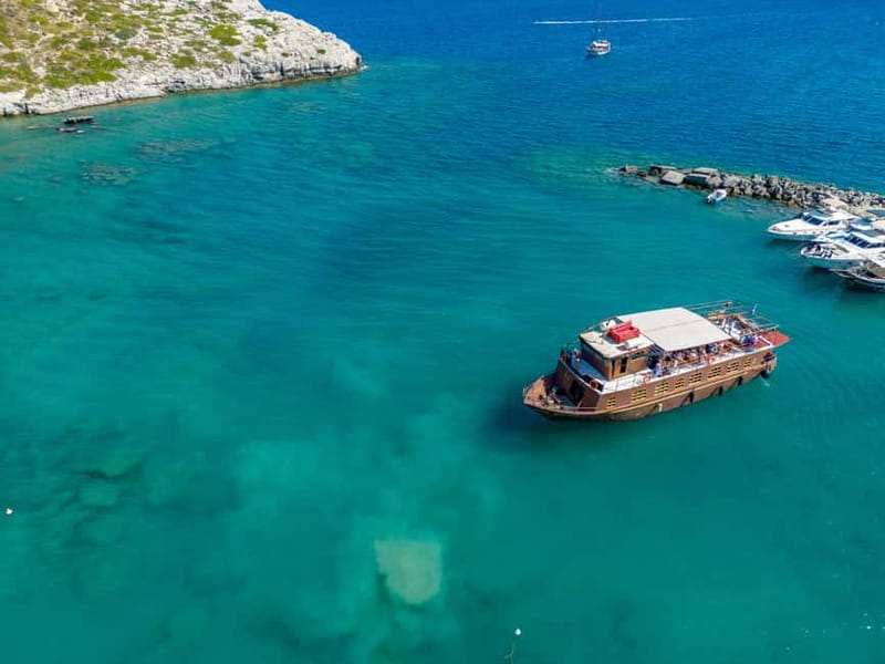 Kolympia : Transfer & Cruise to Lindos with 3 Swimming Stops - Pickup from Kolympia and the short transfer