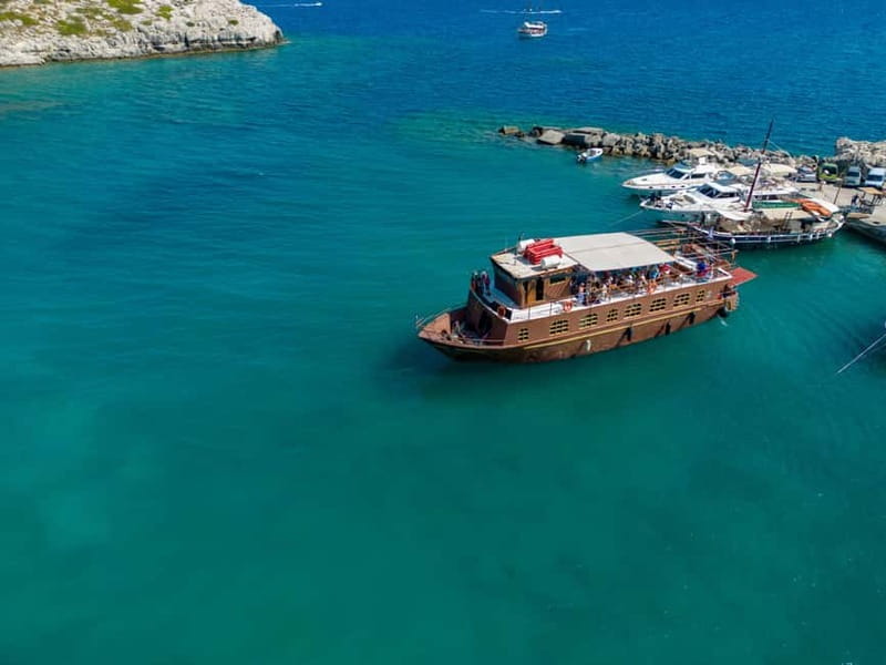 Kolympia : Transfer & Cruise to Lindos with 3 Swimming Stops - Stegna Beach: a second chance to get in the water