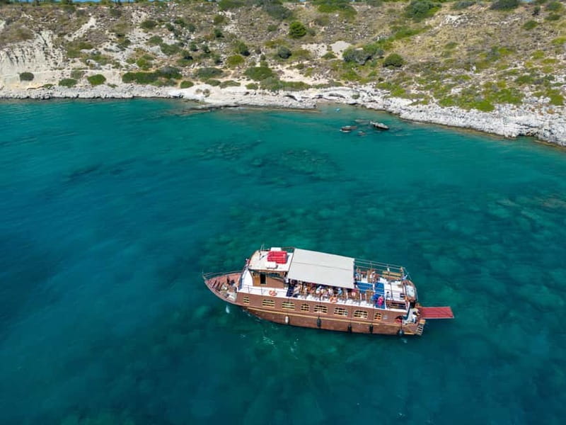 Kolympia : Transfer & Cruise to Lindos with 3 Swimming Stops - Who will get the most from this outing