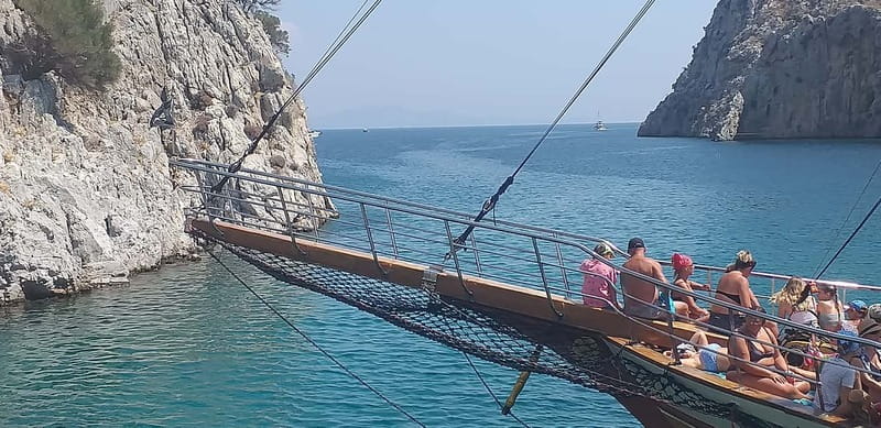 Kos: 3-Island Cruise with Greek BBQ Lunch and Swimming - A full day at sea from Kos