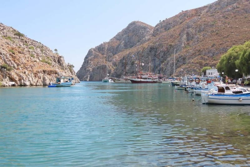 Kos : 3-Island Wooden Ship Cruise w/ Lunch on Captain Hook - Kalymnos, lunch, and the small port of Vathy