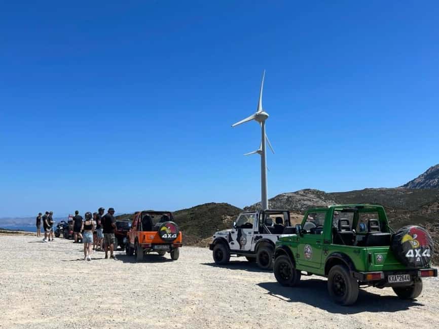 Kos: Guided Jeep or Quad Off-Road Tour with Drinks and Lunch - The first miles: practice, roads, and dusty tracks