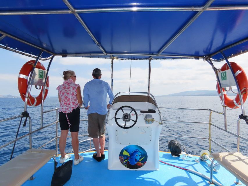 Kos Town: Glass-Bottom Boat Cruise with Swimming Stops - Timing, seating, and the boarding routine