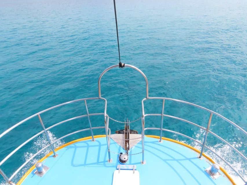 Kos Town: Glass-Bottom Boat Cruise with Swimming Stops - What you get for $23