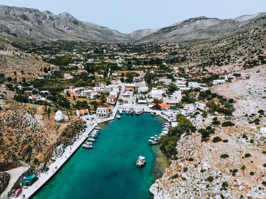 Kos Town: Kalymnos & Pserimos Day Cruise & Optional Transfer - Plati: a small island and a clear-water swim