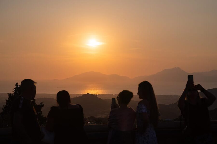 Kos: Zia Village Sunset Tour with Hotel Pickup - Finding the best sunset view