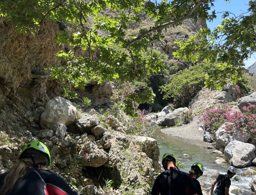 Kourtaliotiko Gorge River Trek with Lunch! Pick-up Avaliable - The equipment supplied, and what you still need