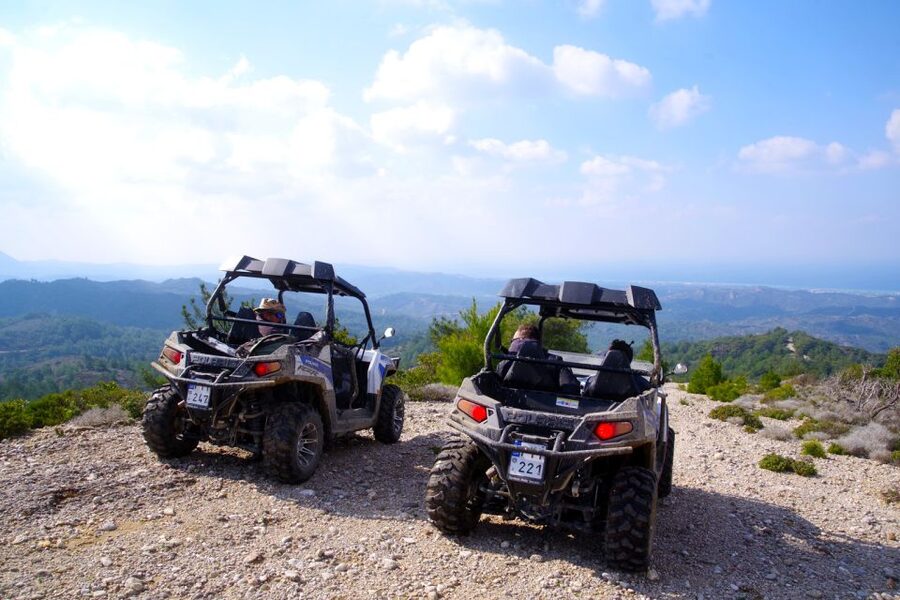 Kremasti: Rhodes 4x4 Buggy Off-Road Tour - Viewpoints you cannot reach by ordinary car