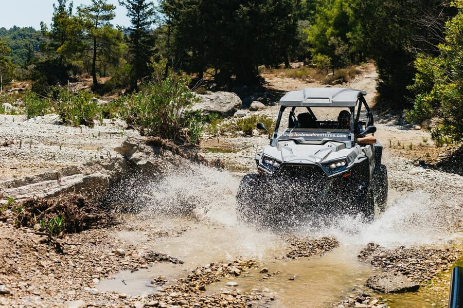 Kremasti: Rhodes 4x4 Buggy Off-Road Tour - Choosing between the afternoon and sunset departures