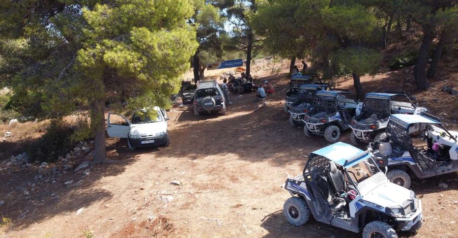 Laganas: Off-Road Buggy Adventure in Zakynthos with Lunch - Korakonisi gives the day a proper swimming break