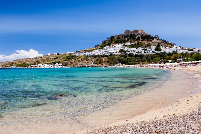 Lindos by Express MiniBus (Small Group) - Reaching the Acropolis of Lindos