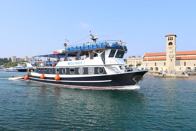 Lindos Day Cruise from Rhodes Town with Swimming stops and Hotel Transfers - Anthony Quinn Bay gives you the first swim