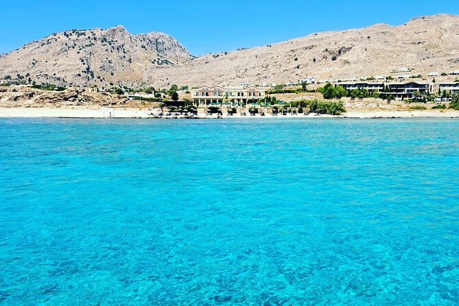 Lindos, Pefkos:Summer Breeze 3 Hour All Inclusive Swimming Cruise - Entering the Hidden Caves of Lindos