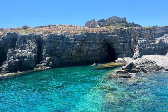 Lindos, Pefkos:Summer Breeze 3 Hour All Inclusive Swimming Cruise - Finishing at St. Paul’s Bay