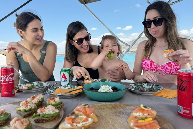 Luxury Catamaran Morning Semi-Private & Greek Gastronomy Athens - What the return sail adds