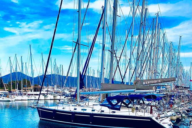 Luxury Day Cruises to Ithaca - swimming, snorkeling food and more ! - Sailing back to Kefalonia after 5:00 pm
