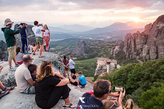Majestic Sunset Meteora Tour with Local Guide - Seeing all six monasteries without rushing between them