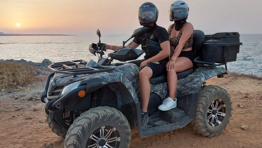 Malia: Off-Road Quad Safari Evening Tour with Dinner - Inside the Lyrakis Family olive oil factory