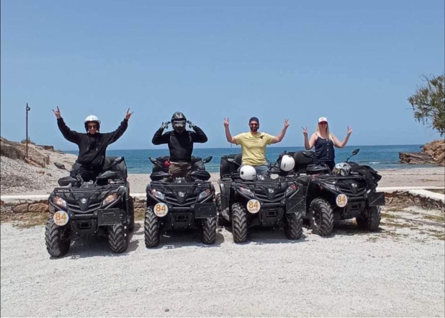 Malia: Off-Road Quad Safari Tour with Lunch and Transfers - Who should book this quad safari