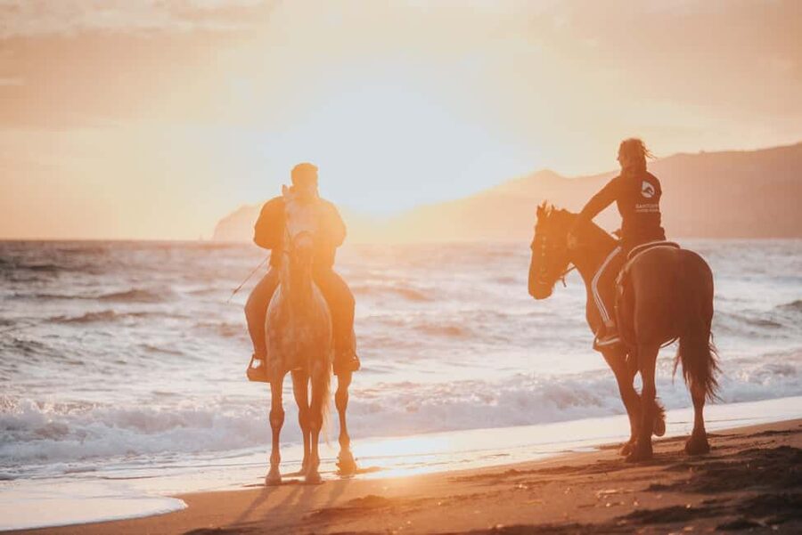 Megalochori: Horseback Riding Tour for Experienced Riders - From Megalochori vineyards to Eros Beach