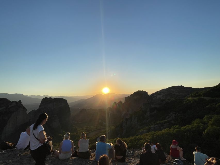 Meteora: E-Bike Epic Sunset Tour With Local Guide & Drink - Kastraki and the approach to Meteora