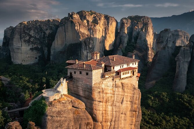 Meteora Monasteries & Caves DayTrip from Athens with Greek Lunch - Meteora in one very full day from Athens