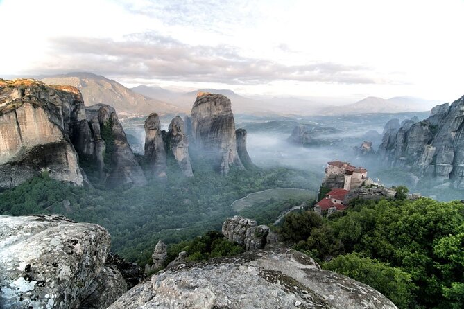 Meteora Monasteries & Caves DayTrip from Athens with Greek Lunch - Hermit caves and the early monks