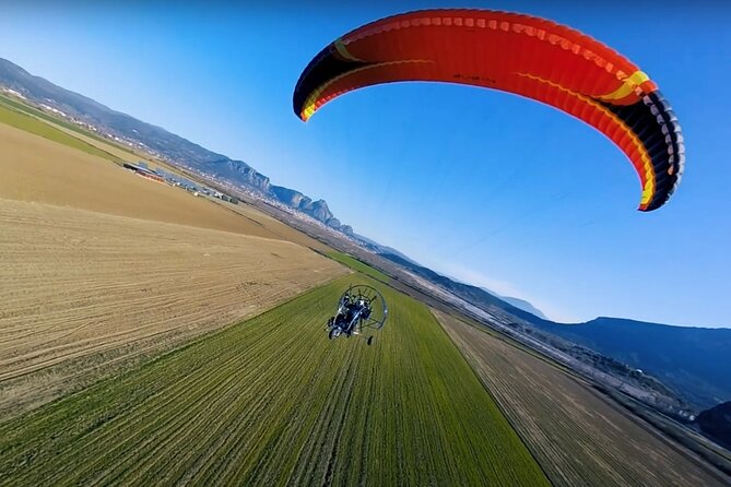 Meteora Motorized or Footlaunch Flight Experience - Seeing Meteora from a powered paraglider