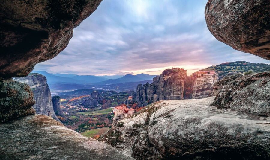Meteora: Sunset Hike to Secret Caves - Hotel pickup from Kalabaka or Kastraki