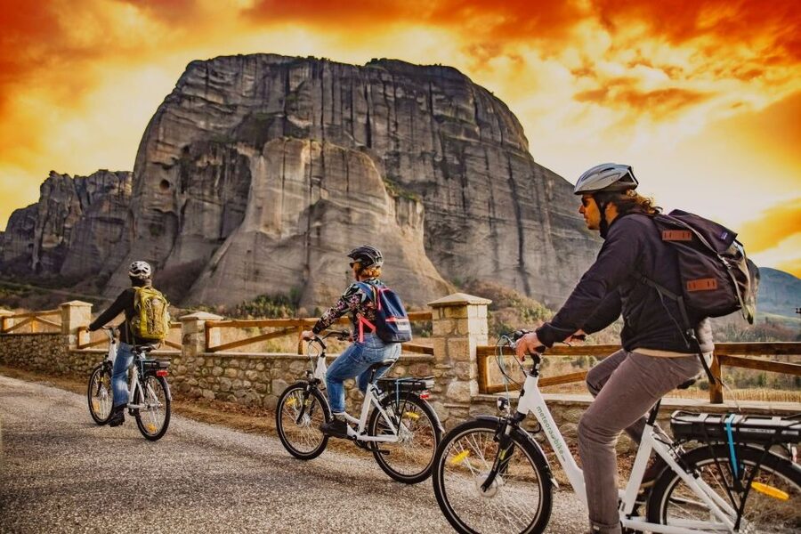 Meteora Sunset Tour on E-bikes - Why an e-bike is a smart way to see Meteora