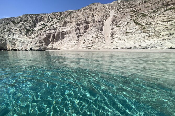 Milos and Polyaigos Full Day Cruise with Meals and Snorkelling - Sulphur mines and Gerakas Beach