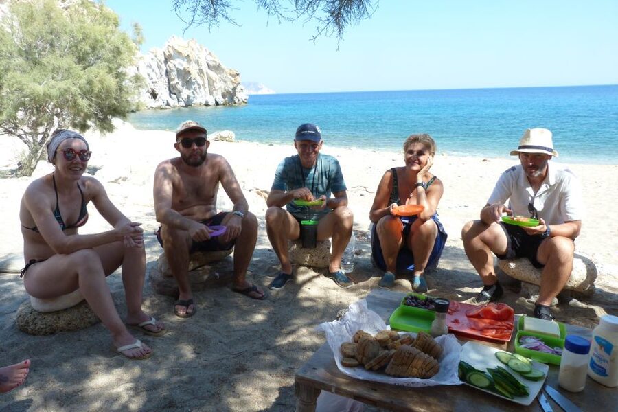Milos: Guided Kayaking Trip with Snorkelling & Lunch - What the $129 price gives you