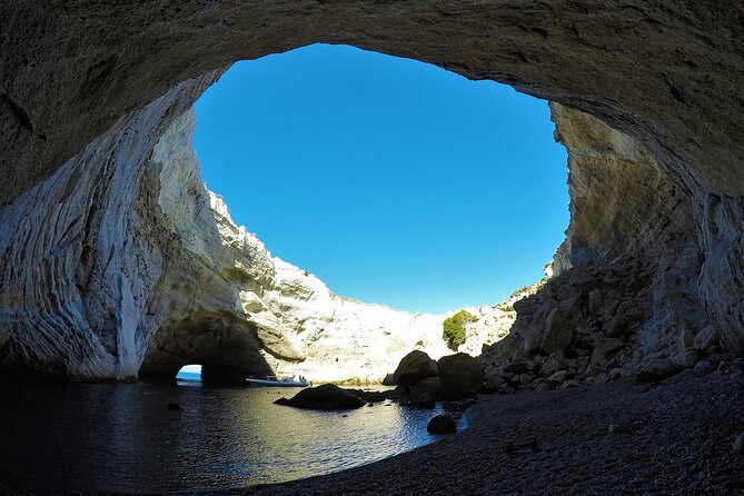 Milos: Half-Day Speedboat Cruise to Kleftiko with snorkeling tour - Kalogries Beach and its clear shallow water