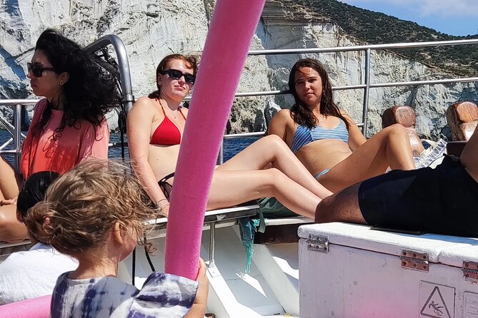 Milos Half-day Tour to Kleftiko - Snacks, raki, and the small comforts