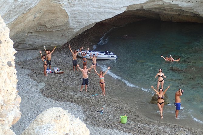 Milos Small-Group Full-Day Cruise with Snorkelling and Lunch - Sykia Cave is the most unusual stop