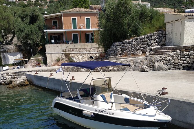Motor Boat Hire in Corfu Italmar 17,Asso 5.10, Next 5m - Lunch at a waterfront restaurant