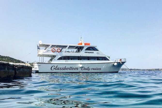 Mount Athos Sightseeing Luxury Cruise with Glassbottom - The five-minute glassbottom reef stop