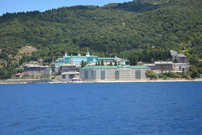 Mount Athos & visit Ammouliani's island (mixed cruise) - What the glass bottom can and cannot promise