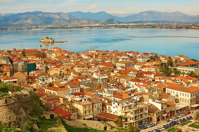 Mycenae, Epidaurus & Nafplio Full-Day V.R audio guided Tour - The Corinth Canal Makes a Sharp Opening Stop
