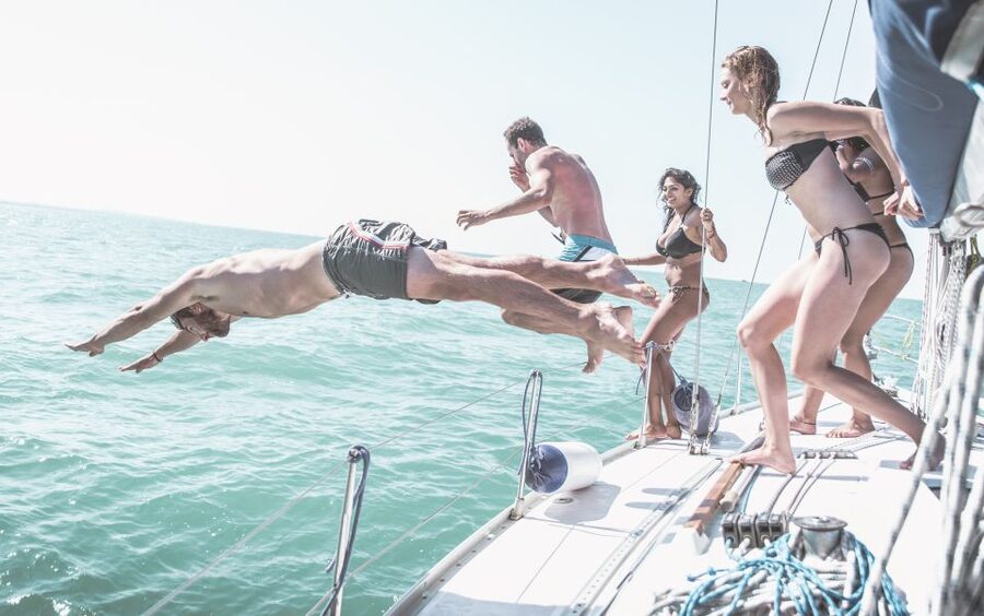 Mykonos: Delos and Rhenia Full-Day Sailing Cruise with Meal - The Greek buffet is more than a basic boat lunch