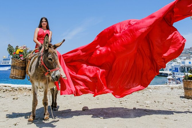Mykonos Flying Dress Photoshoot - What You Receive for $299.29