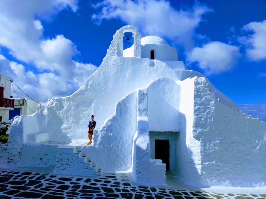 Mykonos: Full-Day Sightseeing Tour with Lunch - The Mykonian Farm lunch