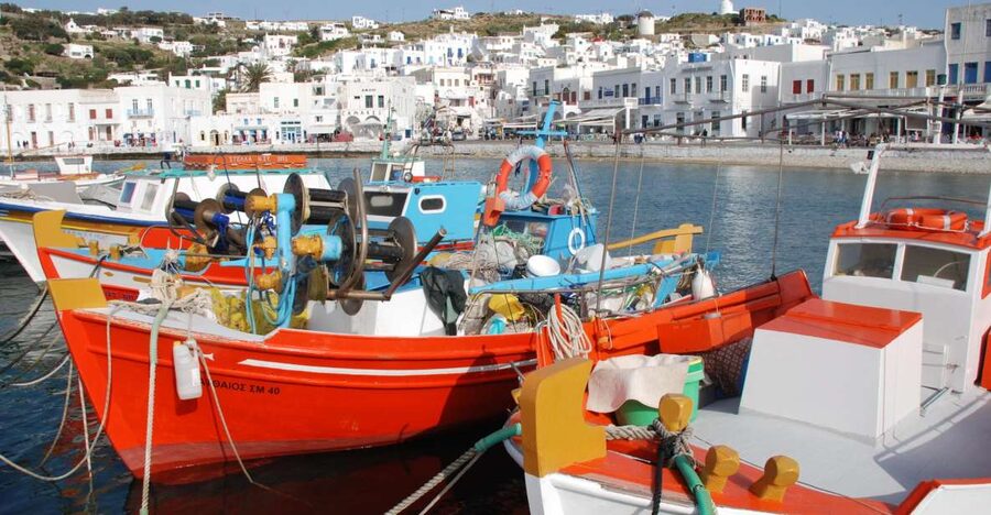 Mykonos: Half-Day City Walking Tour and Island Bus Tour - Key points at a glance