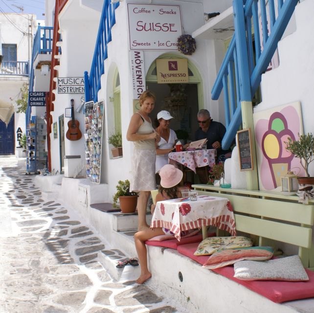Mykonos: Half-Day City Walking Tour and Island Bus Tour - The final viewpoint over Mykonos