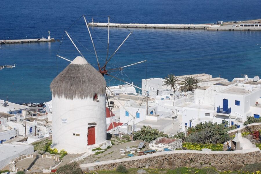 Mykonos: Half-Day City Walking Tour and Island Bus Tour - Starting at Fabrika Square