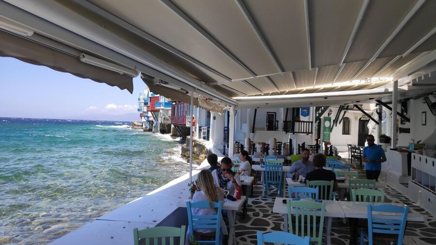 Mykonos: Highlights Walking Tour with a Local - Manto Mavrogenous Square sets the scene