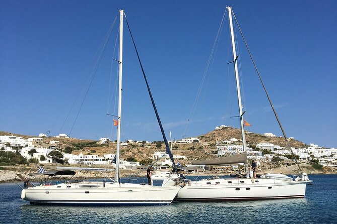 Mykonos Sail Cruise to Rhenia, Guided Tour of Delos, Lunch&Drinks - Key points to know before booking
